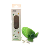 Green corn shaped vegetable fan